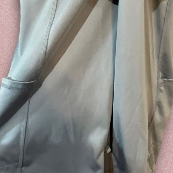 Aeropostale size XL romper/dress combo in cute dusty blue EUC - Picture 4 of 16